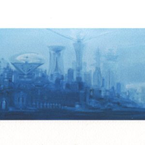 City of the future on Giclée print